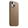 APPLE Apple FineWoven Case mit MagSafe iPhone 15 Taupe