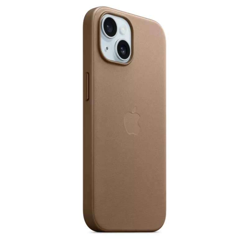 APPLE Apple FineWoven Case mit MagSafe iPhone 15 Taupe