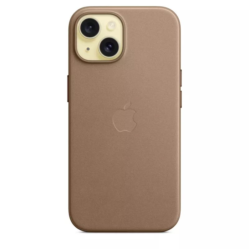 APPLE Apple FineWoven Case mit MagSafe iPhone 15 Taupe