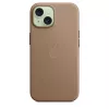 APPLE Apple FineWoven Case mit MagSafe iPhone 15 Taupe