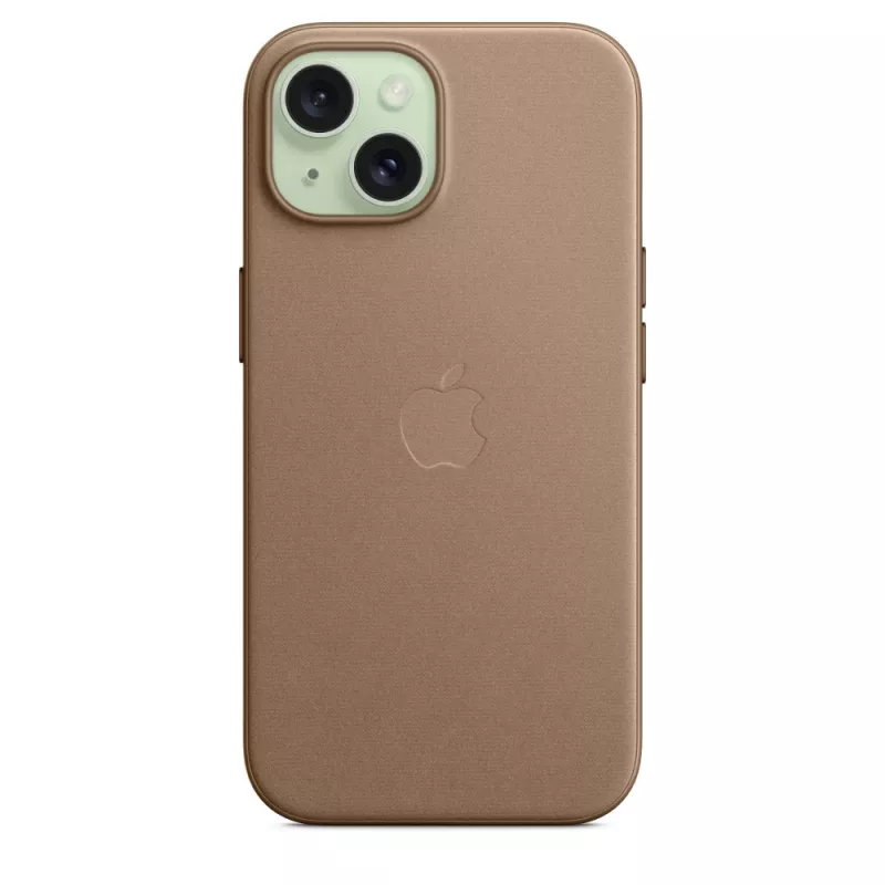 APPLE Apple FineWoven Case mit MagSafe iPhone 15 Taupe