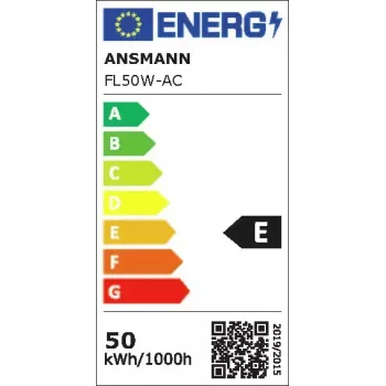 Flut-Arbeitsleuchte Ansmann FL50W-AC Schwarz LED 50 W 5400 lm