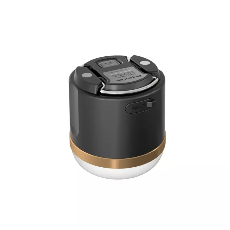Batteriebetriebene Camping-Laterne EcoFlow SCLI-B — 400 lm, 3.600 mAh, USB‑C Eingang, ABS+TPR Gehäuse