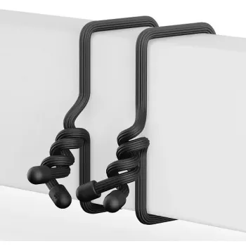 Mount-Set GoPro Flexible Grip Mount für alle HERO Kameras, schwarzer Kunststoff
