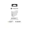 mophie Accessories-Wandadapter-USB-C-PD-DUAL-67W-GAN-Weiß-EU (2xUSBC)