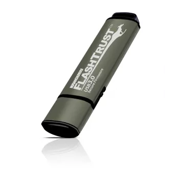 Kanguru FlashTrust™ USB 3.0 32GB |Secure Flash Drive| Secure Firmware | Physical Write Protect Switch |Protects Against BadUSB | Compliance with NIST requirements for implementation
