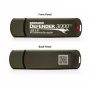 Kanguru Defender 3000™ SuperSpeed USB 3.0 | Sicherer USB-Stick | FIPS 140-3 Level 3 beantragt, FIPS 140-2 Level 3 zertifiziert | AES-XTS 256-Bit-Hardwareverschlüsselung | TAA-konform