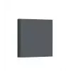 AQARA Smart Wall Switch H1 EU (ohne Neutralleiter, Doppeltaster) (WS-EUK02-G), Grau - ZigBee-Wandschalter mit Doppelrelais