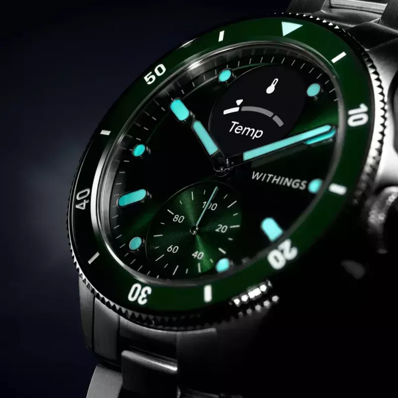 Smartwatch Withings ScanWatch Nova Edelstahl