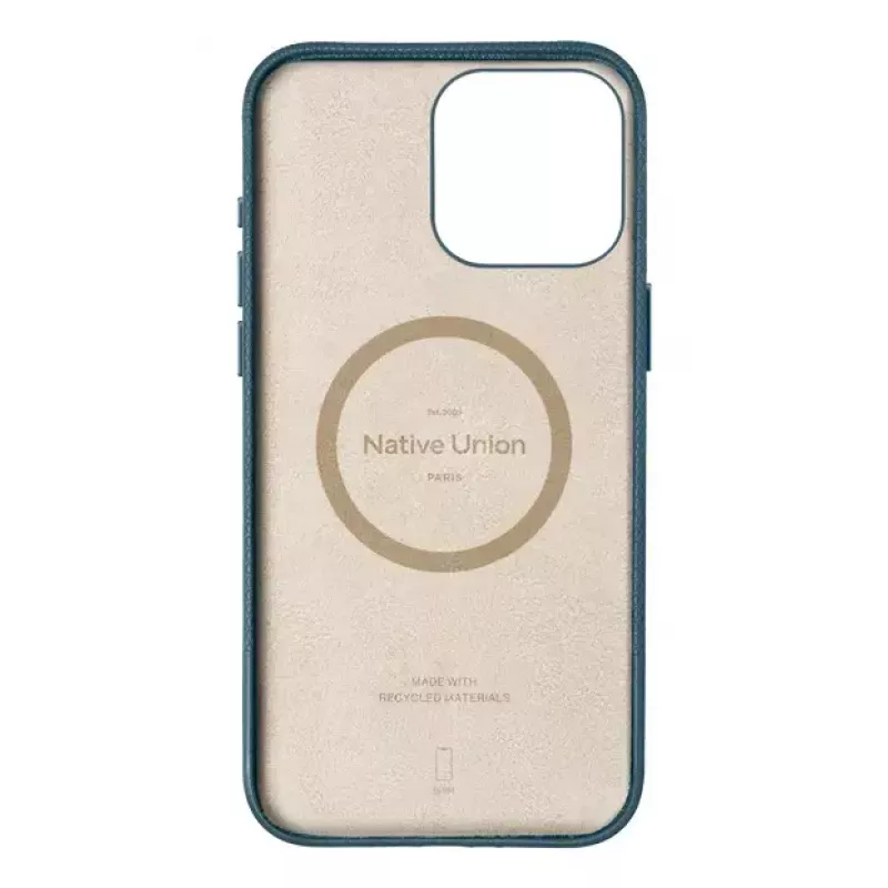 Schutzhülle Native Union (Re)Classic für iPhone 16 Pro Max – navy, für 17,5 cm (6,9 Zoll) Bildschirm