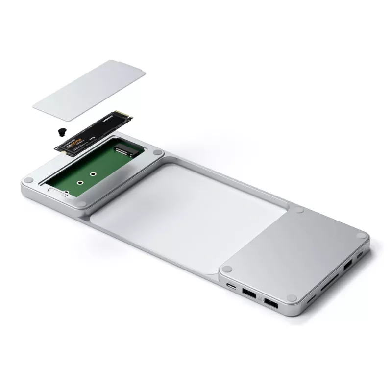 SATECHI Laptop-Dock / Port-Replikator, kabelgebunden, USB 3.2 Gen 2 / 3.1 Gen