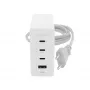mophie Accessories-Wandadapter-USB-C-PD-HUB-120W-GAN-Weiß-EU(3xUSBC + 1xUSBA)