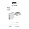mophie Accessories-Wandadapter-USB-C-PD-HUB-120W-GAN-Weiß-EU(3xUSBC + 1xUSBA)