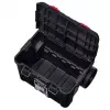 Stapelbare Aufbewahrungsboxen Keter 250927 — Set mit 3 stapelbaren Technopolymer-Organizern mit Rollen und Schloss, 525×694×411 mm, schwarz