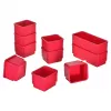 Stapelbare Aufbewahrungsboxen Keter 250927 — Set mit 3 stapelbaren Technopolymer-Organizern mit Rollen und Schloss, 525×694×411 mm, schwarz