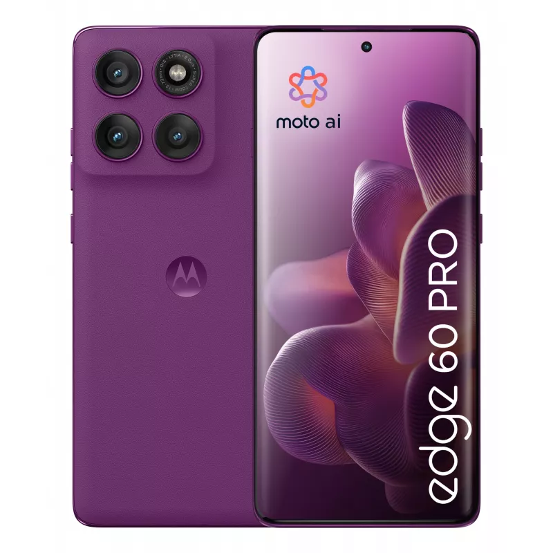 Motorola edge 60 pro 16,9 cm (6,67 Zoll) Dual SIM Android 15 5G USB Typ-C 12 GB 512 GB 6000 mAh Lila