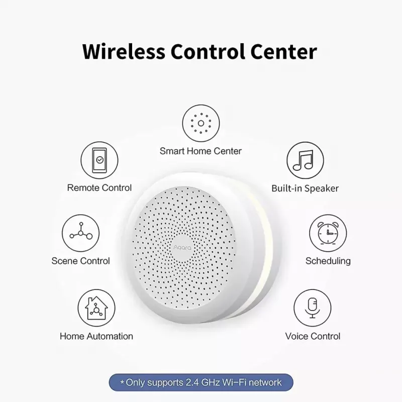 Smart Home Hub, AQARA M1S Gen 2, HM1S-G02, Zigbee 3.0, Wi-Fi