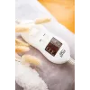 Elektrische Wärmedecke Adler AD 7412 — Fleece-Überwurf für 1 Person, 80 W, 8 Heizstufen, waschbar, Timer, grau