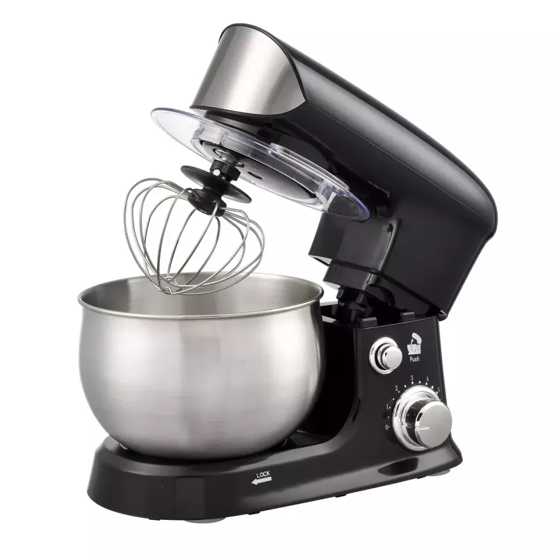 Küchenmaschine Adler AD 4226b — 700 W (max 1200 W), 3 L Edelstahlschüssel, 6 Geschwindigkeiten, Planetenrührwerk