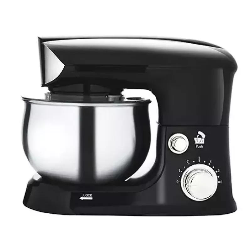 Küchenmaschine Adler AD 4226b — 700 W (max 1200 W), 3 L Edelstahlschüssel, 6 Geschwindigkeiten, Planetenrührwerk