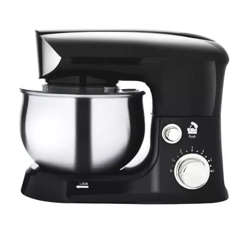 Küchenmaschine Adler AD 4226b — 700 W (max 1200 W), 3 L Edelstahlschüssel, 6 Geschwindigkeiten, Planetenrührwerk