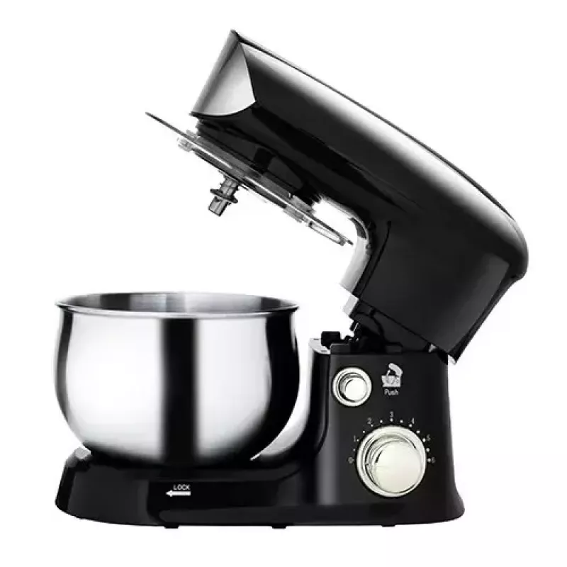 Küchenmaschine Adler AD 4226b — 700 W (max 1200 W), 3 L Edelstahlschüssel, 6 Geschwindigkeiten, Planetenrührwerk