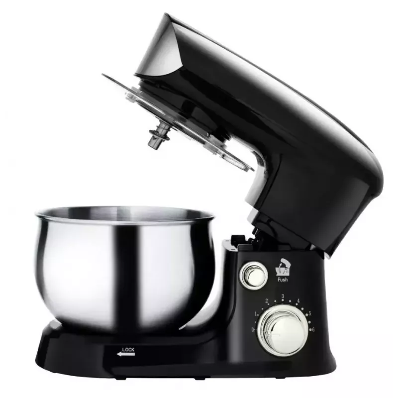 Küchenmaschine Adler AD 4226b — 700 W (max 1200 W), 3 L Edelstahlschüssel, 6 Geschwindigkeiten, Planetenrührwerk