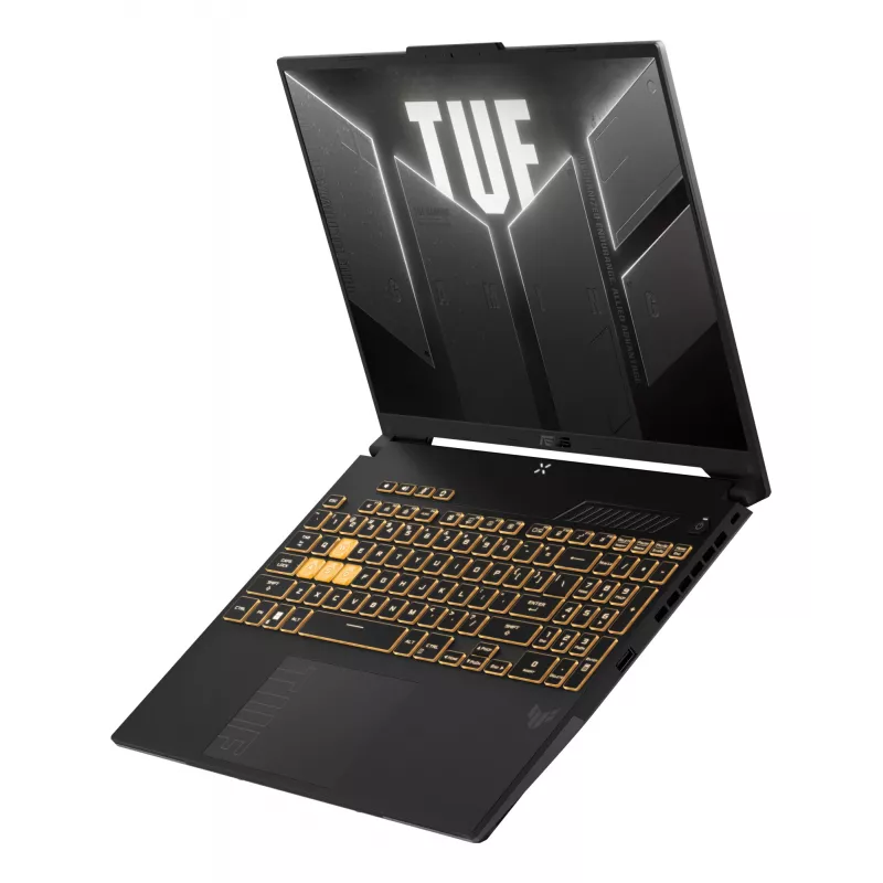 ASUS TUF Gaming F16 FX607VJ-RL001W Laptop Intel Core 5 210H 40,6 cm (16 Zoll) WUXGA 16 GB DDR4-SDRAM 512 GB SSD NVIDIA GeForce RTX 3050 Wi-Fi 6 (802.11ax) Windows 11 Home Schwarz, Grau