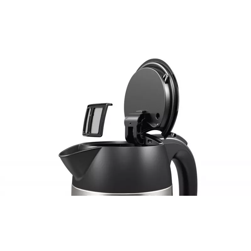 Bosch TWK3P420 Wasserkocher 1,7 l 2400 W Schwarz, Edelstahl