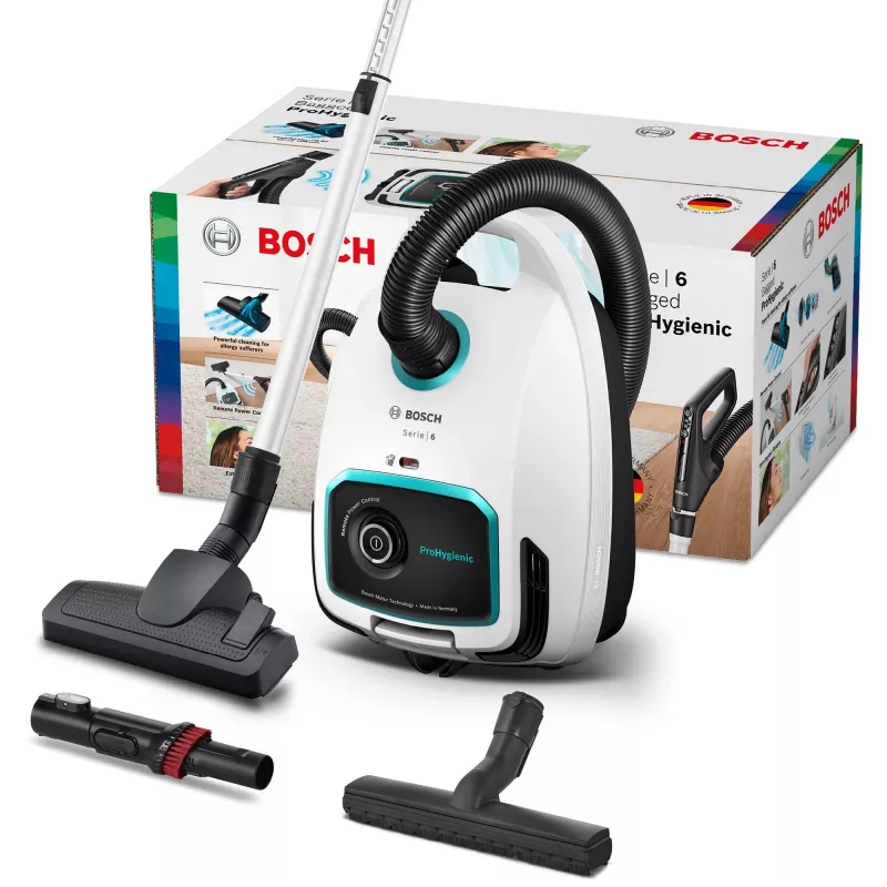 Bosch Serie 6 BGL6HYG1 Staubsauger 4,5 L Bodenstaubsauger Trocken 600 W Staubbeutel