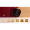 Toaster Bosch TAT2M124 — 2-Scheiben 950 W, rot, Brotzentrierung, Auftauen, Lift