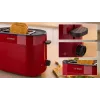 Toaster Bosch TAT2M124 — 2-Scheiben 950 W, rot, Brotzentrierung, Auftauen, Lift