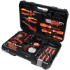 Mechaniker-Werkzeugsatz Yato YT-39009 — 68-teiliger Satz, 1/4-Zoll-Antrieb, schwarzer Koffer