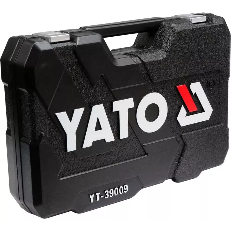Mechaniker-Werkzeugsatz Yato YT-39009 — 68-teiliger Satz, 1/4-Zoll-Antrieb, schwarzer Koffer