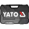 Mechaniker-Werkzeugsatz Yato YT-39009 — 68-teiliger Satz, 1/4-Zoll-Antrieb, schwarzer Koffer