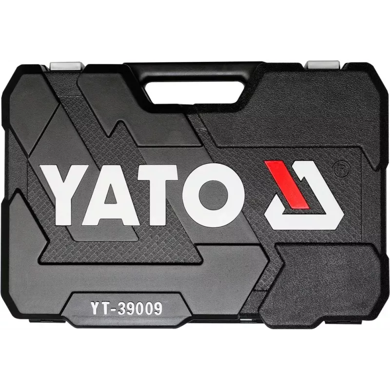 Mechaniker-Werkzeugsatz Yato YT-39009 — 68-teiliger Satz, 1/4-Zoll-Antrieb, schwarzer Koffer