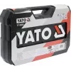 Mechaniker-Werkzeugsatz Yato YT-39009 — 68-teiliger Satz, 1/4-Zoll-Antrieb, schwarzer Koffer