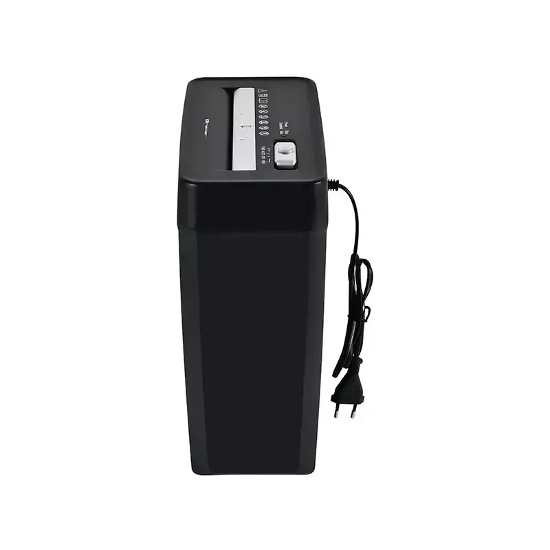 Aktenvernichter TRACER Edge10L Kreuzschnitt, 10-Blatt-Kapazität, 6 mm Schnitt, 10 L Behälter, schwarz