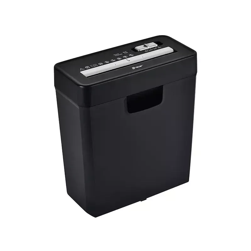 Aktenvernichter TRACER Edge10L Kreuzschnitt, 10-Blatt-Kapazität, 6 mm Schnitt, 10 L Behälter, schwarz