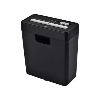 Aktenvernichter TRACER Edge10L Kreuzschnitt, 10-Blatt-Kapazität, 6 mm Schnitt, 10 L Behälter, schwarz