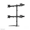 Neomounts NM-D335D4Schwarz Monitorhalterung 10-27 Zoll, Klemme/Freistehend/Tischdurchführung, 8 kg, 25.4 cm (10 Zoll), 68.6 cm (27 Zoll), 100 x 100 mm, Schwarz