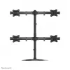 Neomounts NM-D335D4Schwarz Monitorhalterung 10-27 Zoll, Klemme/Freistehend/Tischdurchführung, 8 kg, 25.4 cm (10 Zoll), 68.6 cm (27 Zoll), 100 x 100 mm, Schwarz