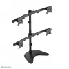 Neomounts NM-D335D4Schwarz Monitorhalterung 10-27 Zoll, Klemme/Freistehend/Tischdurchführung, 8 kg, 25.4 cm (10 Zoll), 68.6 cm (27 Zoll), 100 x 100 mm, Schwarz
