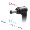 AKYGA Notebook-Netzteil - 19V/3,42A, 65W Leistung und 5,5 x 2,5 mm Stecker