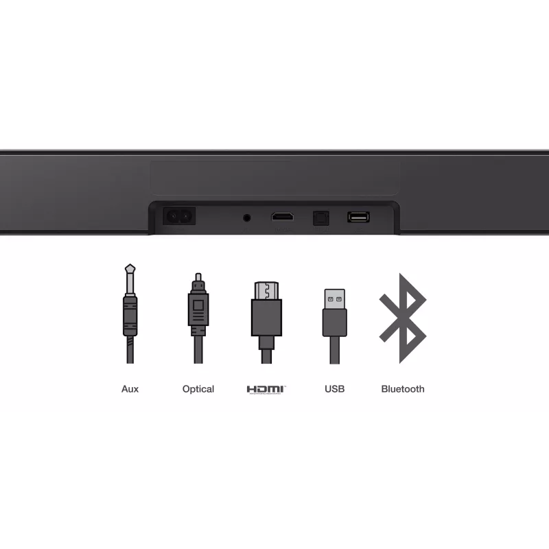 TCL S S45H Class 2.0-Kanal Soundbar mit Dolby Atmos, DTS Virtual:X und Bluetooth-Musikstreaming