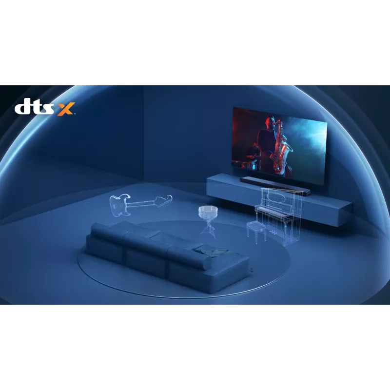 TCL S S45H Class 2.0-Kanal Soundbar mit Dolby Atmos, DTS Virtual:X und Bluetooth-Musikstreaming
