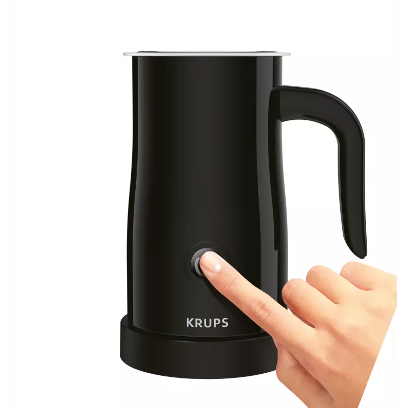 Krups XL1008 Automatischer Milchaufschäumer/-erwärmer, schwarz