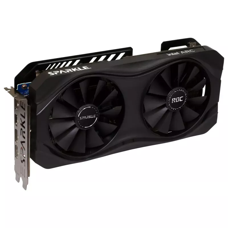 Grafikkarte Sparkle SA770R-16GOC — Intel Arc A770 ROC, 16 GB GDDR6, PCIe 4.0, 281×131×51 mm