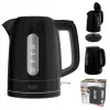 Wasserkocher Adler AD 1380B — 1,7 L, bis zu 2200 W, schwarz, 360°-Basis