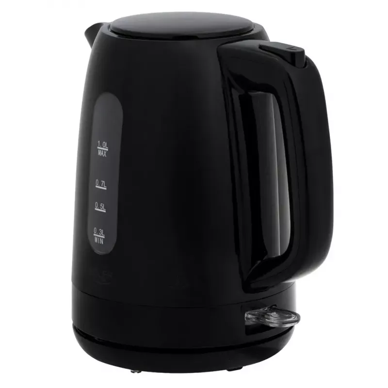 Wasserkocher Adler AD 1380B — 1,7 L, bis zu 2200 W, schwarz, 360°-Basis